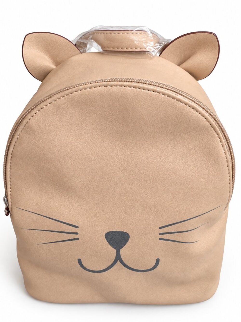 T-Shirt & Jeans Blush Pink Cat Face Mini Backpack Purse